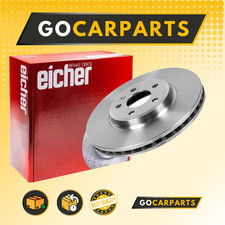 FOR Audi A5 2.7 TDI 2007>2012 320 mm Front BRAKE DISCS X2 Vented EICHER
