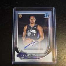 Topps 2025-26 Bowman Chrome Autographs John T...