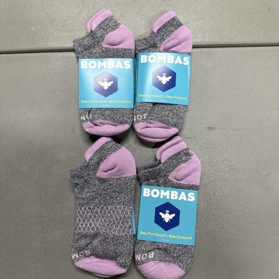 4 Pack Bombas All-Purpose  Ankle Socks - Women's Medium
