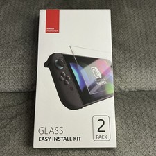 New Glass Screen Protector For Nintendo Switch 2, Easy Install Kit - 2 Pack
