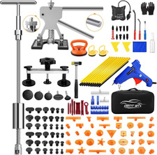 142PCS Paintless Dent Repair Kit Car Dent Puller w/ Glue Sticks  Lifter