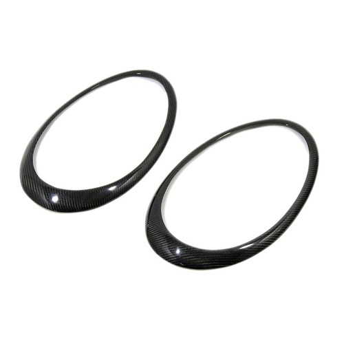 Real Carbon Fiber Headlight Lamp Cover Trim fit for Porsche 911 991 2011-2018 - Picture 2 of 7