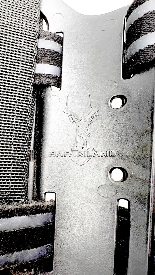 SAFARILAND Beretta 92 96 Leg Holster BLACK Double Strap 6004-73 M9 - Image 4 of 4