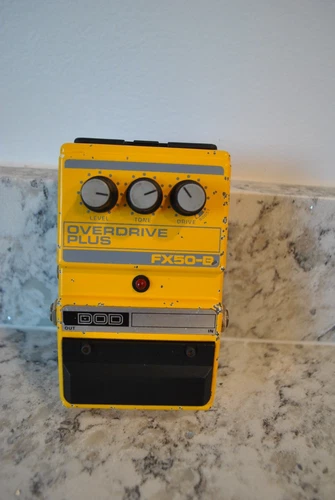 DOD FX50-B Overdrive Plus Vintage Guitar Effect Pedal works