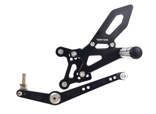 DIAMOND RACE PRODUCTS - YAMAHA YZF R6 2018 '18 REARSET FOOTREST KIT - Picture 2 of 5