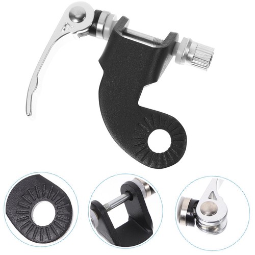 Acoplador de remolque de bicicleta acoplador de acero remolque enganche adaptador montaje varilla de liberación rápida - Imagen 12 de 12