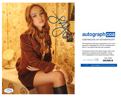 Sadie Stanley Kim Possible Autographed Signed 8x10 Photo ACOA | eBay