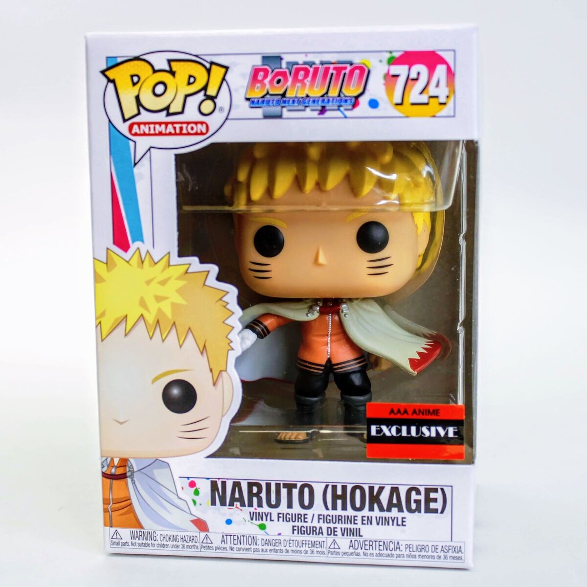  Funko Boruto Naruto (Hokage) Pop Figure (AAA Anime Exclusive) :  Toys & Games