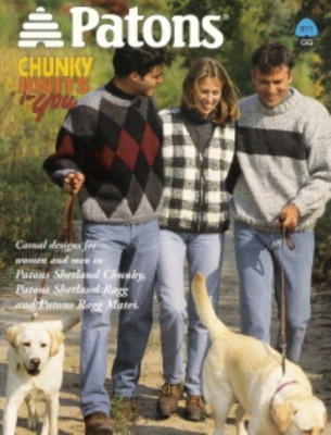 Chunky Knits for You Patons Pattern Book 500911