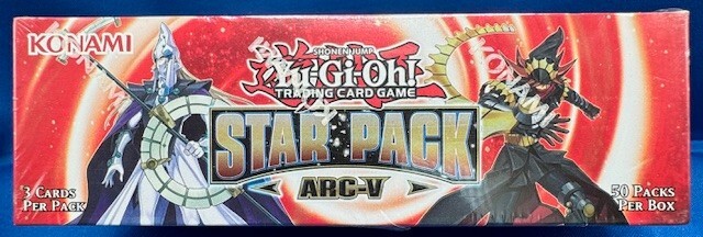 遊戯王　STAR PACK ARC-V 1st　英語版　未開封　BOX Amazon.com: Yu-Gi-Oh! Trading Card Game Star Pack ARC-V