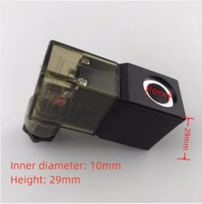DL Solenoid Valve Coil Inner Hole 10mm Height 29mm AC220V AC 24V, DC24V, DC12V