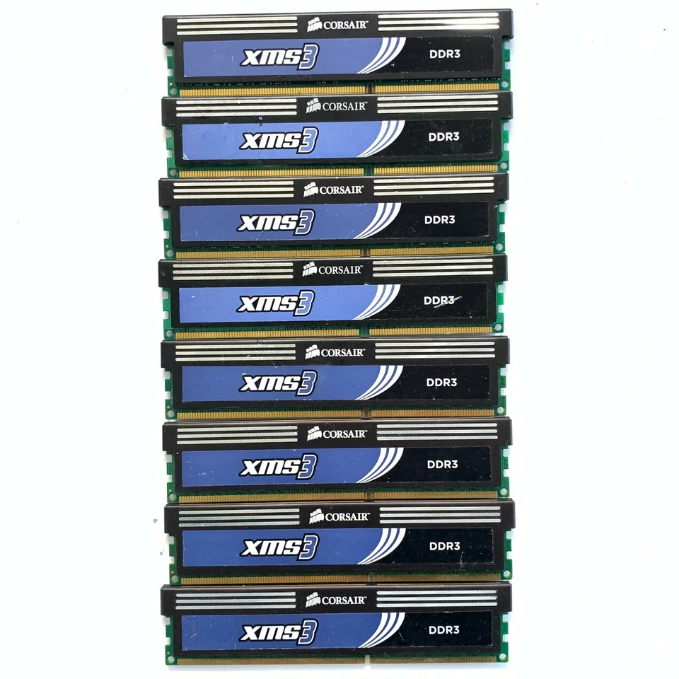 Corsair XMS3 TW3X4G1333C9A 1333 MHz 4GB (2X2GB) 7-7-7-20 (8-PACK) - Image 2 of 2