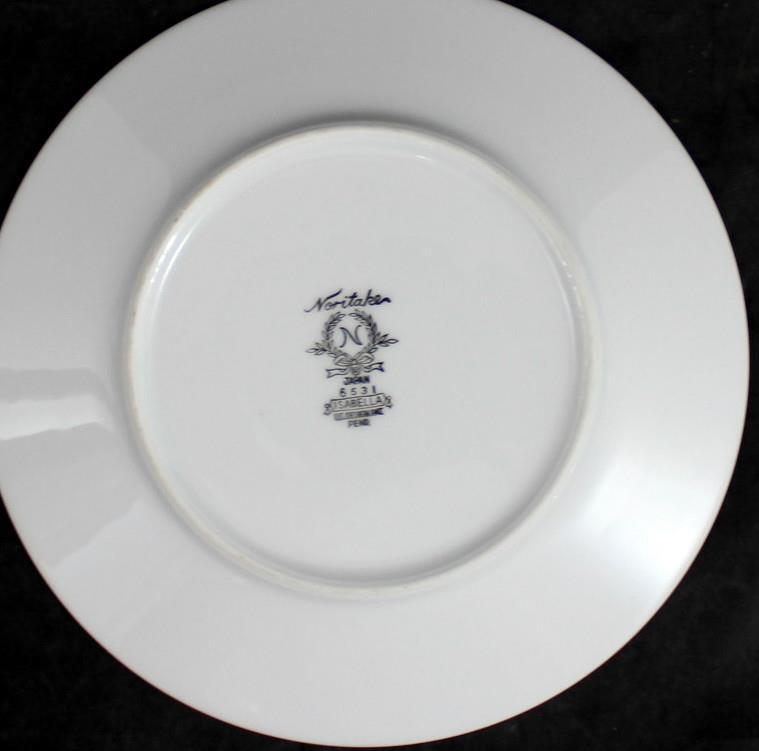 Noritake Isabella Group of Fruit Bowl Salad Plate and Bread & Butter Plate 6531