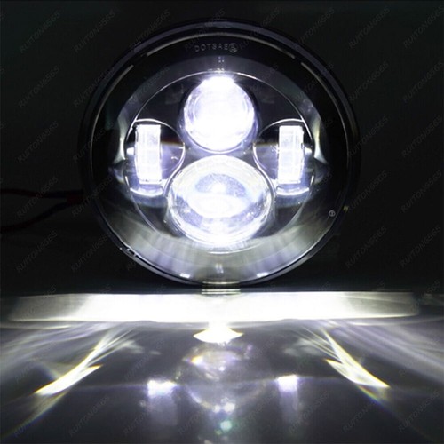 Faro LED de 7"" pulgadas + luz antiniebla de 4,5"" para Yamaha V-Star XVS 650 950 1100 1300 - Imagen 2 de 17