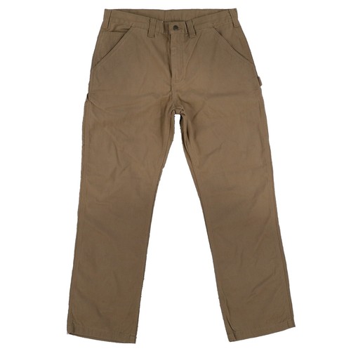 Vintage Carhartt B324 Twill Carpenter Pants 36 Beige Tan Y2K