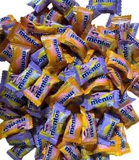 MENTOS Fruity Delight Chewy Candy, Peach Orange, Mango Taro, Fun Size (2 Pounds)