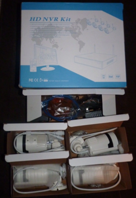 防犯カメラ　HD NVR kit For Parts HD NVR Kit ( 4-Cameras ) | eBay