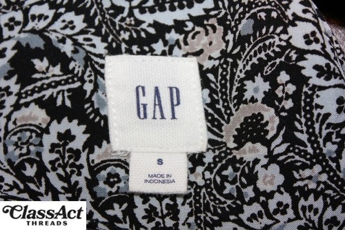 GAP ärmelloses leichtes Kleid Paisleymuster mehrfarbig Pull Over Gr. S - Bild 5 von 5