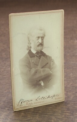Hugo Kopp CDV Photograph Portrait