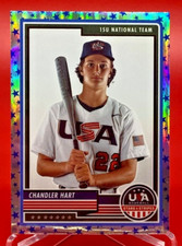 2023 Panini Stars & Stripes Chandler Hart  Prizm Stars Parallel 28 Team USA