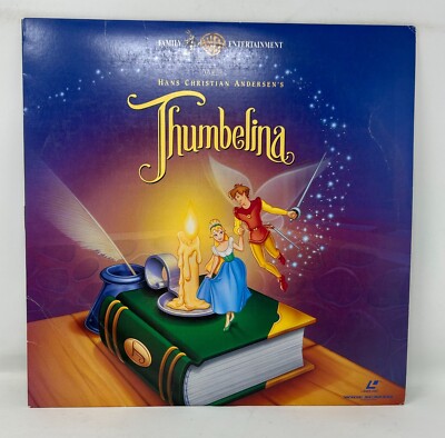 Thumbelina Laserdisc 24000 Widescreen Hans Christian Andersen Don Bluth LD
