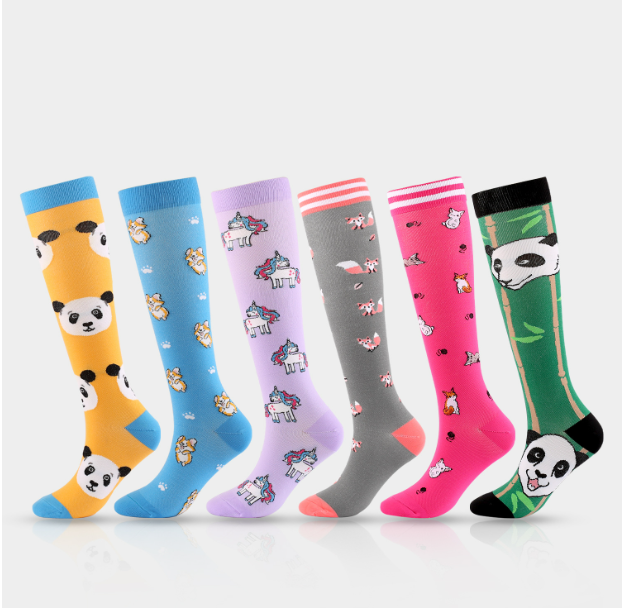 Compression Socks for Women & Men, Support Knee High Socks for Running,Nurses,Tr-image