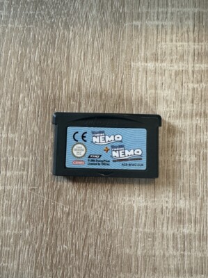 Finding Nemo + Finding Nemo 2 The Continuing Adventures Game Boy Advance GBA 