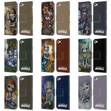 OFFICIAL STRANGELING FAIRY ART LEATHER BOOK WALLET CASE FOR APPLE iPOD TOUCH MP3