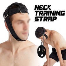 Head Neck Shoulder Harness Weight Lifting Training Diverse Adjustable Strap