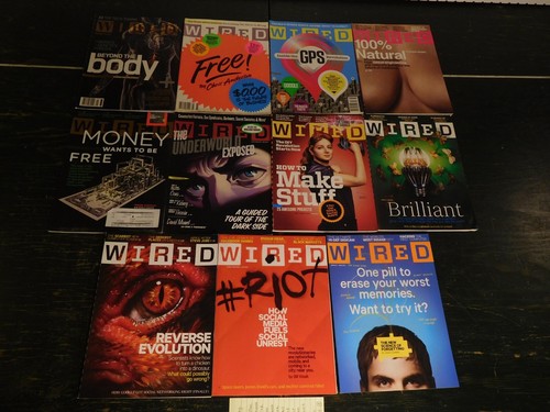 11 2007-2012 Wired Magazine Lot ~ (b) - Picture 2 of 10