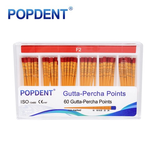 Dental MM Marked Endodontic Gutta Percha Points .02/.04/.06 Taper F1 F2 F3 15-40 - Picture 34 of 40