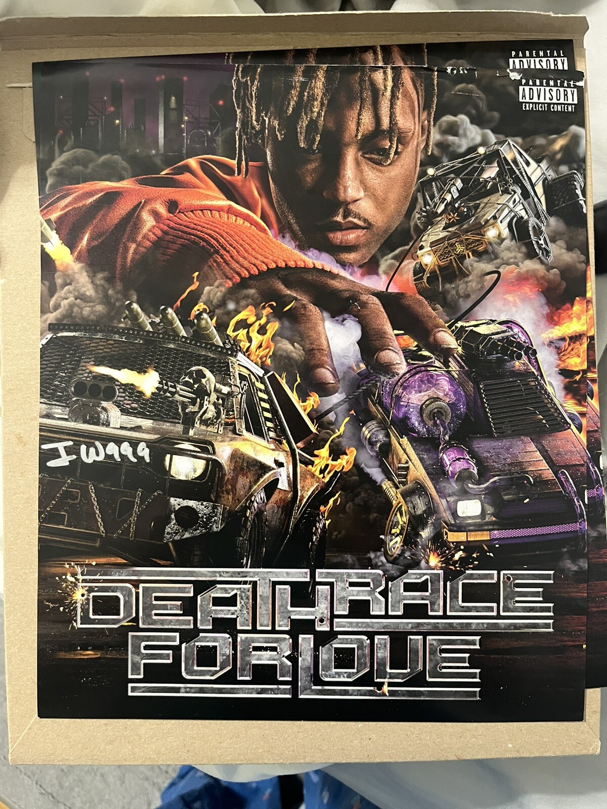 Juice Wrld autographed 10x12 photo eBay