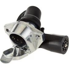 TRAILER ADAPTER 7 RV BLADE TO 7 WAY PIN Hopkins 47595