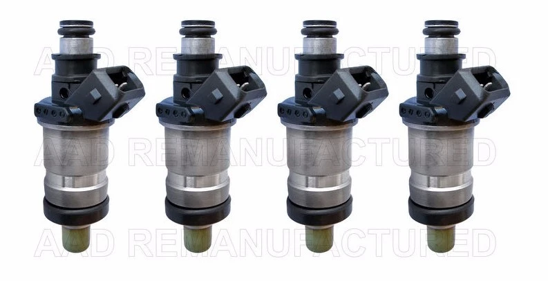 Conjunto genuíno de 4 injetores de combustível Acura para 92-95 Integra 1.8L 1.7L - Imagem 3 de 3
