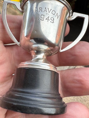 2 Handled Sterling Silver Trophy Cup - Viner's Ltd - Sheffield - 1948 - Picture 17 of 24
