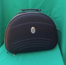 Heys USA Black Carry-On Beauty Case soft side zippered overnight luggage EUC