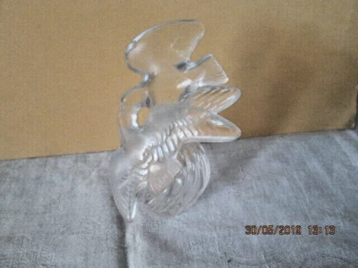 FLACON DE PARFUM SIGNE LALIQUE DEUX COLOMBES PERFUME BOTTLE  - Photo 1/4