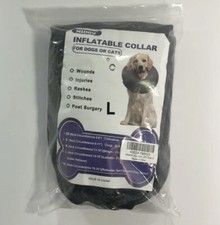 MIDOG Pet Inflatable Collar After Surgery Soft Protective Recovery Collar Large