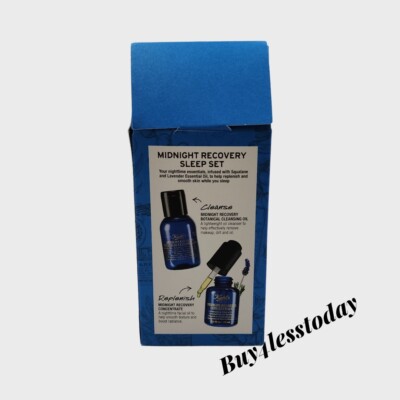 KIEHLS Midnight Recovery Sleep Set Recovery Concentrate +Botanical