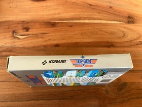 Nintendo NES Top Gun Second Mission Spiel Modul mit Schuber H&uuml;lle Anleitung USA