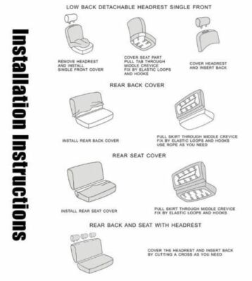 9Pcs Pelle Auto Set Coprisedili, Per Dacia Sandero Stepway 3.Gen 2 - Foto 6