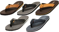 NORTY Men's Sandals for Beach, Casual, Flip Flop Thong Shoe Runs One Size Small