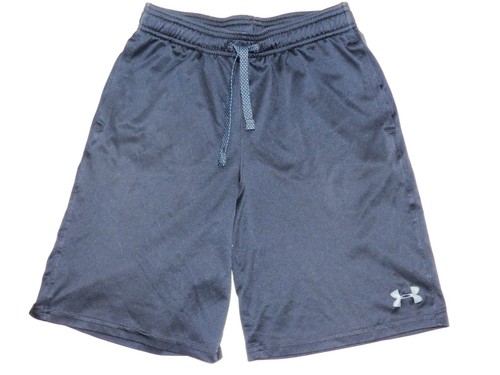 Youth Boys Under Armour Black Loose Heatgear Basketball Gym Shorts YL Large L - Picture 2 of 5