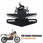 Aluminum LED Fender Eliminator Kit w/ Turn Signal Light For 390 2024-2025 Black