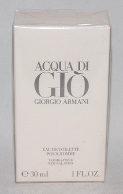Acqua Di Gio Giorgio Armani Eau de Toilette 30ml Parfüm OVP NEU