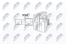 NTY NPZ-ME-020 Joint Kit, Drive Shaft for Mercedes-Benz