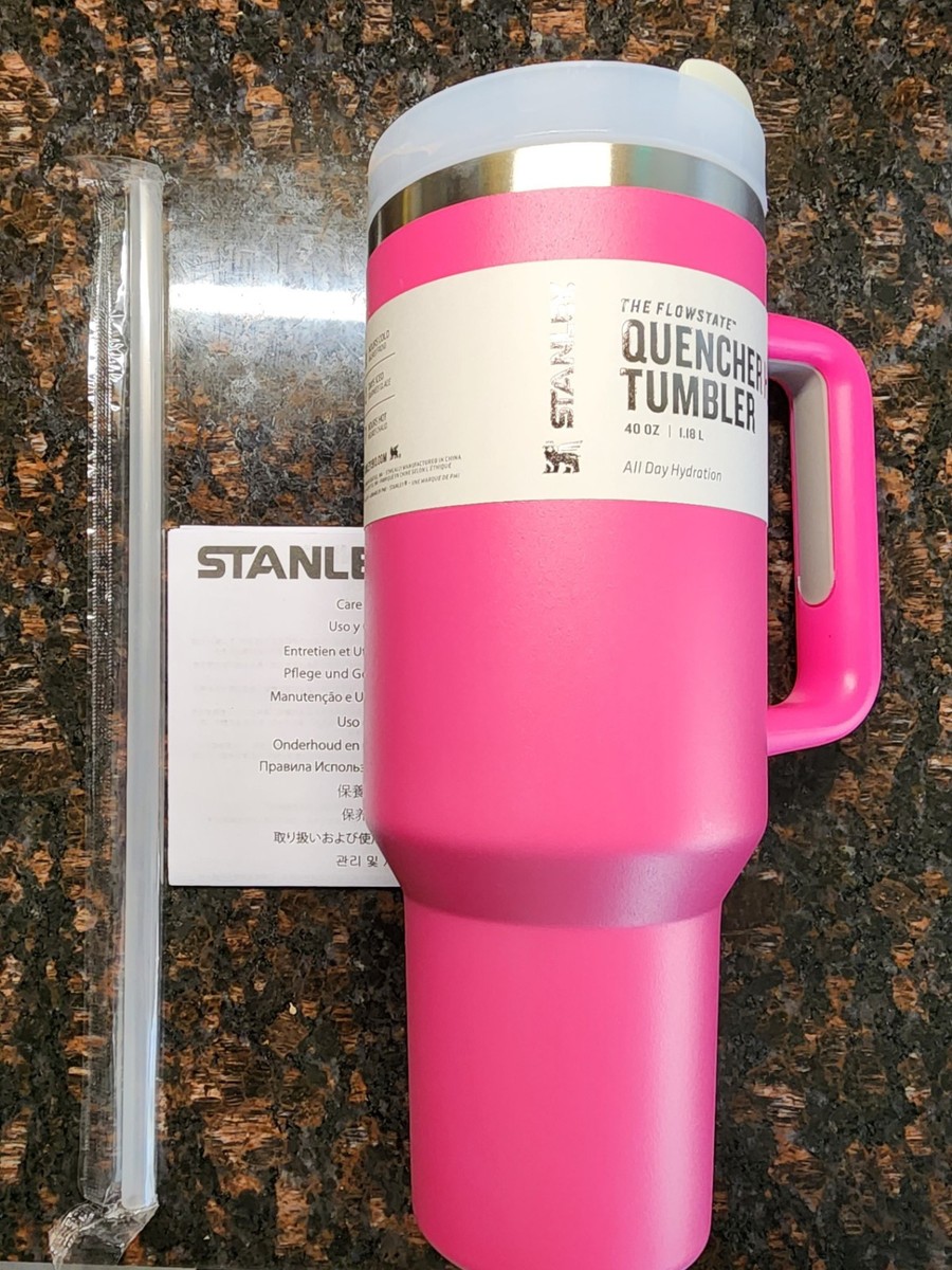 Stanley 40oz Quencher H2.0 FlowState Tumbler Hot or Cold - Camelia