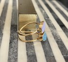 Vintage Double Druzy Quartz Crystal Ring Size 7 — photo 2