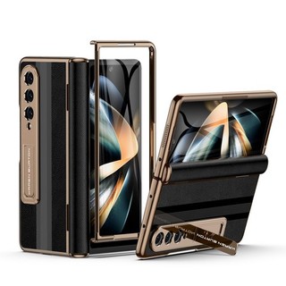 Samsung Galaxy Z Fold 4 Phone Case [Luxury Premier Genuine Leather