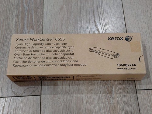 Genuine Xerox 106R02744 WC 6655 Cyan High C. Toner Cartridge - Picture 2 of 7